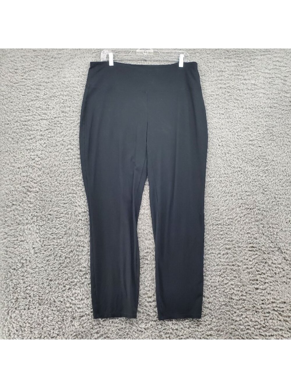 J. Jill Pants Womens Medium Black Smooth Fit Stretch Slim Ankle *Read*